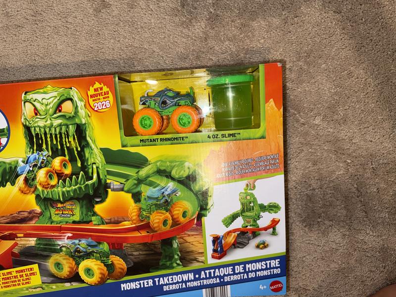 Customer photo for "Bright, monstrous, slimy adventure"