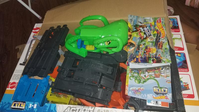 Before taking it out of the box.