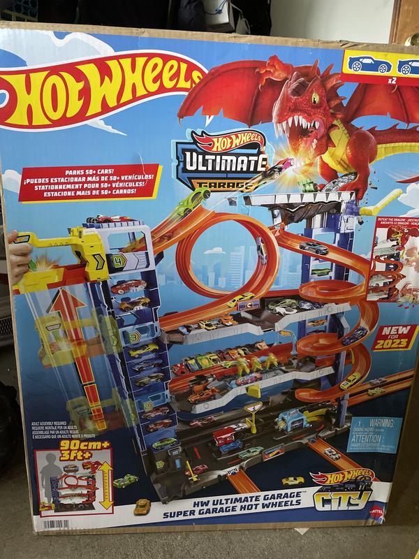 Hot Wheels City Ultimate Garage with Shark Attack Brazil