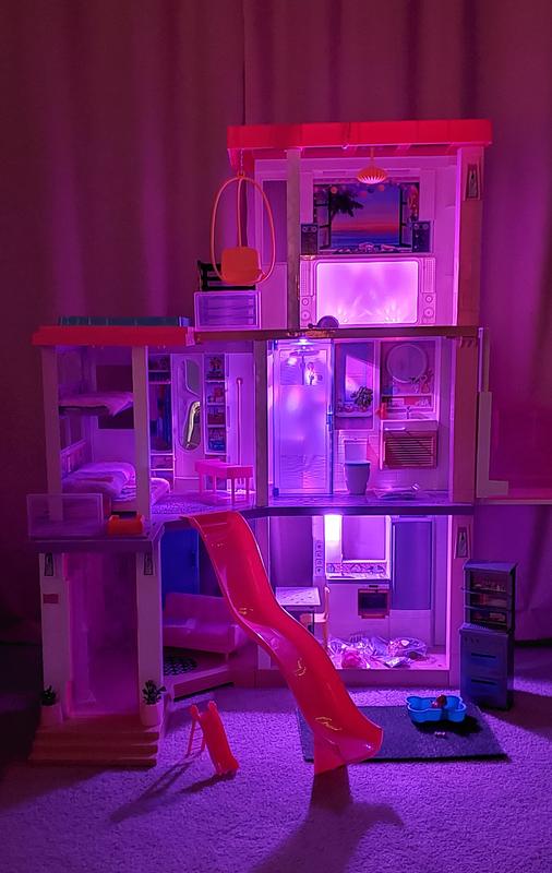 Barbie Dreamhouse 46.5 inch Dollhouse with Elevator, Pool, Slide