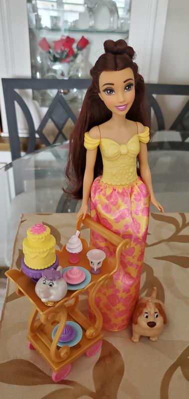 Bambola Disney Princess Belle Tea Time 35 cm con Set da Te e Accessori  95407 Jakks