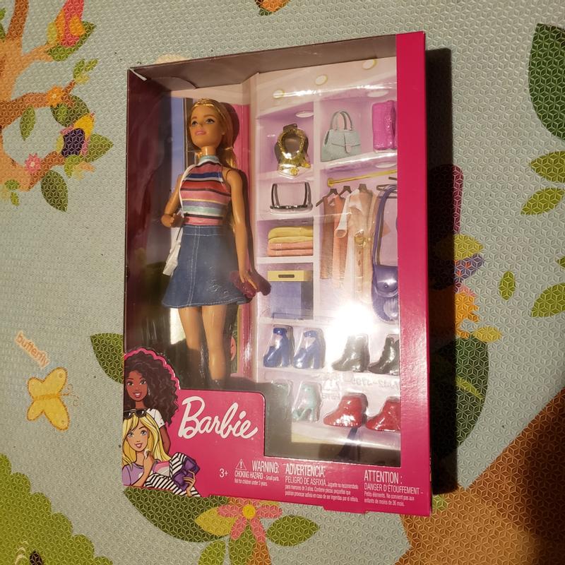 Barbie Doll and Shoes Playset - Macy's