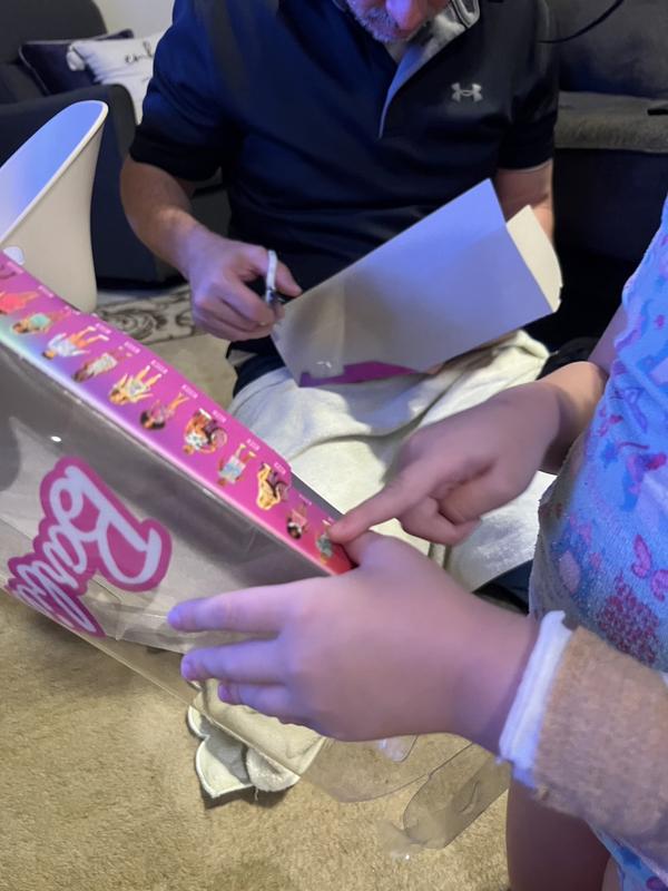 She seems to be getting very interested.