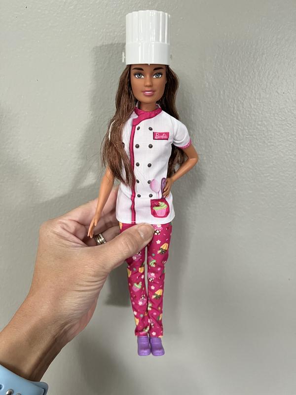 Barbie Doll & Accessories, Career Pastry Chef Doll | Mattel