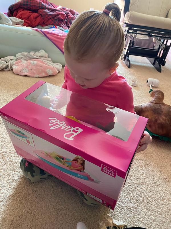 Barbie arrives