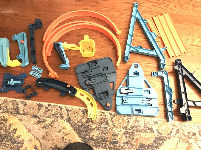 All the parts pre-assembly