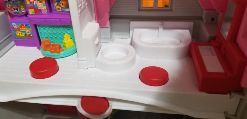 Stuck bathroom button