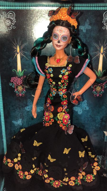 dia de los muertos barbie walmart