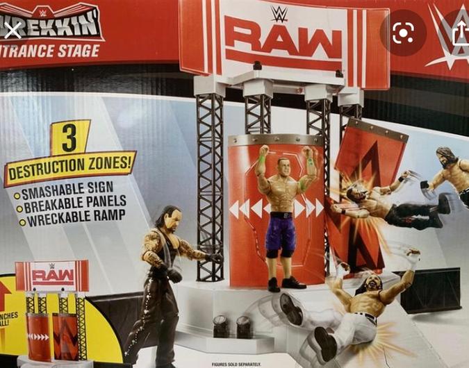 wwe mattel entrance stage