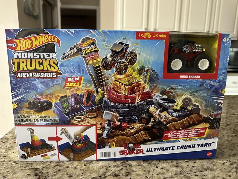Veiculo - Hot Wheels - Monster Trucks - Arena Smashers Color Shifters MATTEL