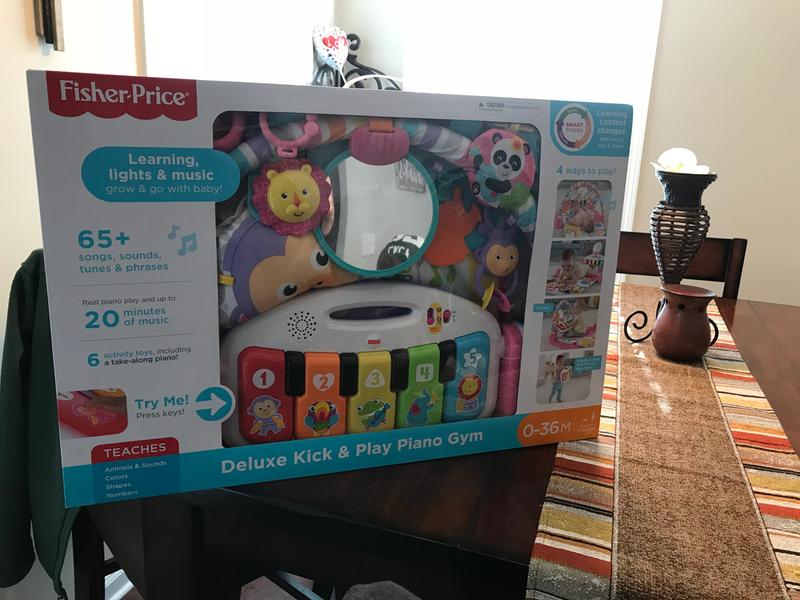 Fisher price kick and play piano asda on sale