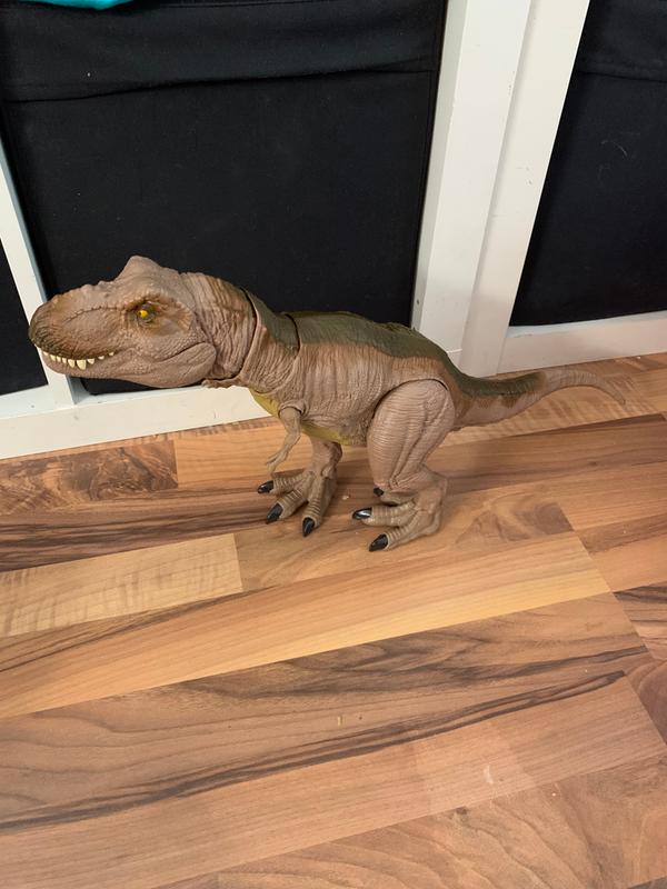 jurassic world epic roaring t rex