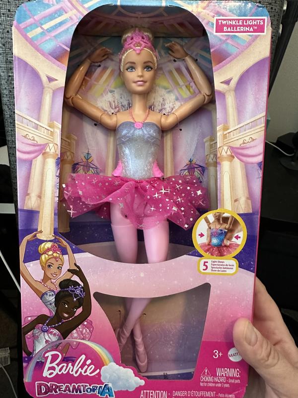 Barbie Doll, Blonde, Magical Light-Up Ballerina