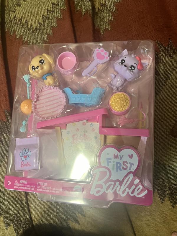 Barbie Accessories for Preschoolers, Pet Care, My First Barbie