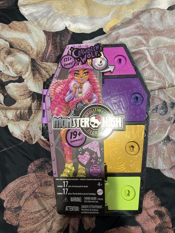 Monster High Boneca Skulltimates Secrets Clawdeen - Mattel HKY61