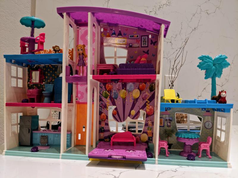 polly pocket poppin party pad