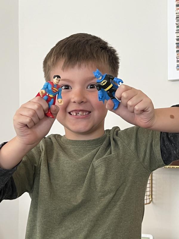 He loves the figures so much!