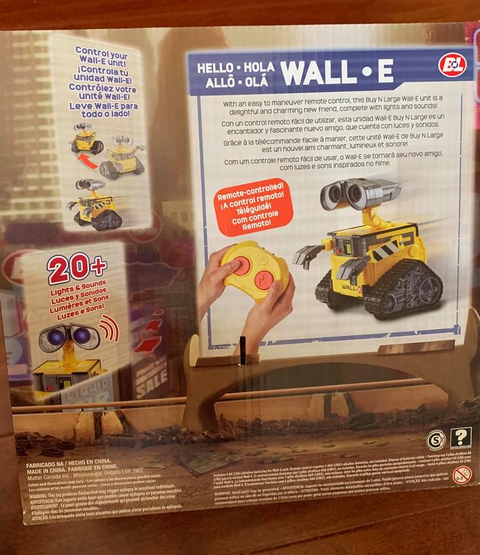 Pixar Disney Pixar Hello Wall E Mattel