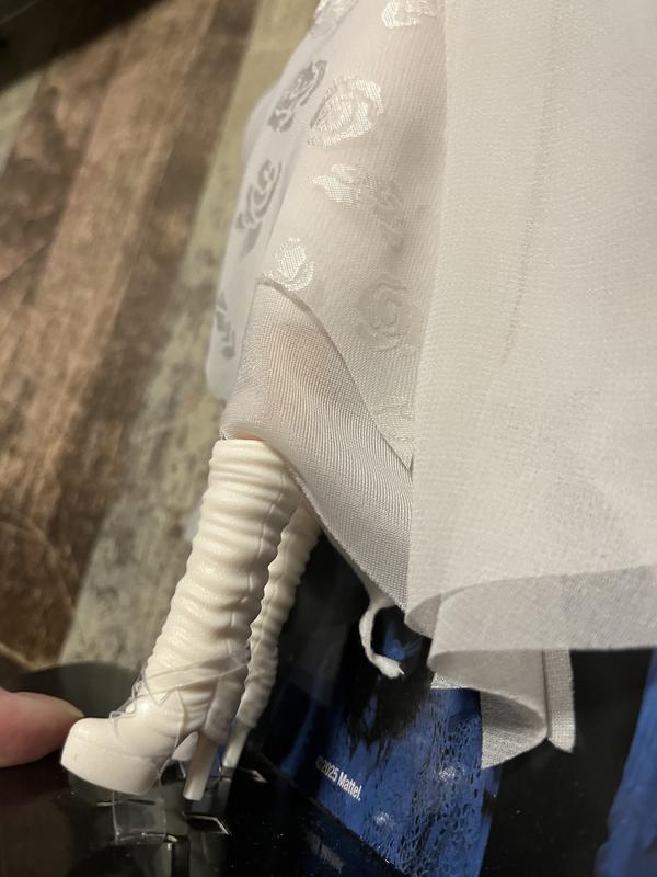 This photo shows the scrunch on the boots .