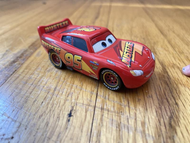 Lightning McQueen out of package