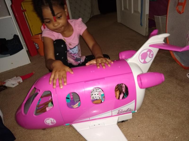 Barbie doll aeroplane discount set