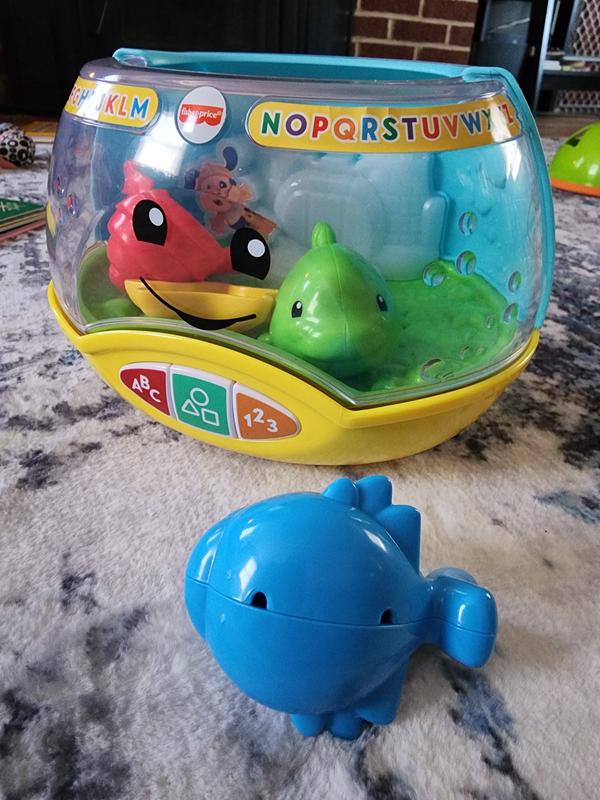 Fisher price laugh and deals learn fish bowl