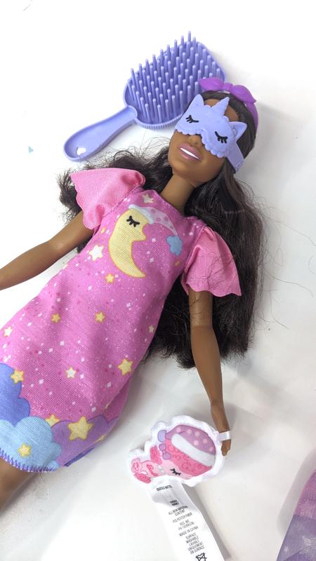 Barbie - Ma Première Barbie, Poupée Pour Tout-Petits, Ma Première Barbie  Poupée Brooklyn, 34 Cm, Brune Avec Caniche En Peluche, Accessoires, Corps