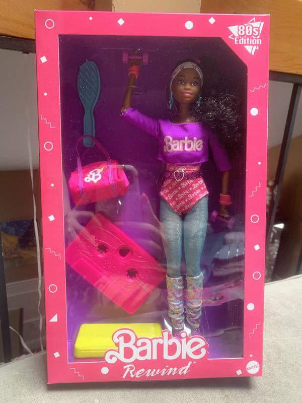 BARBIE REWIND 80'S EDITION AFRICAN AMERICAN BLACK DOLL GYM WORKOUT