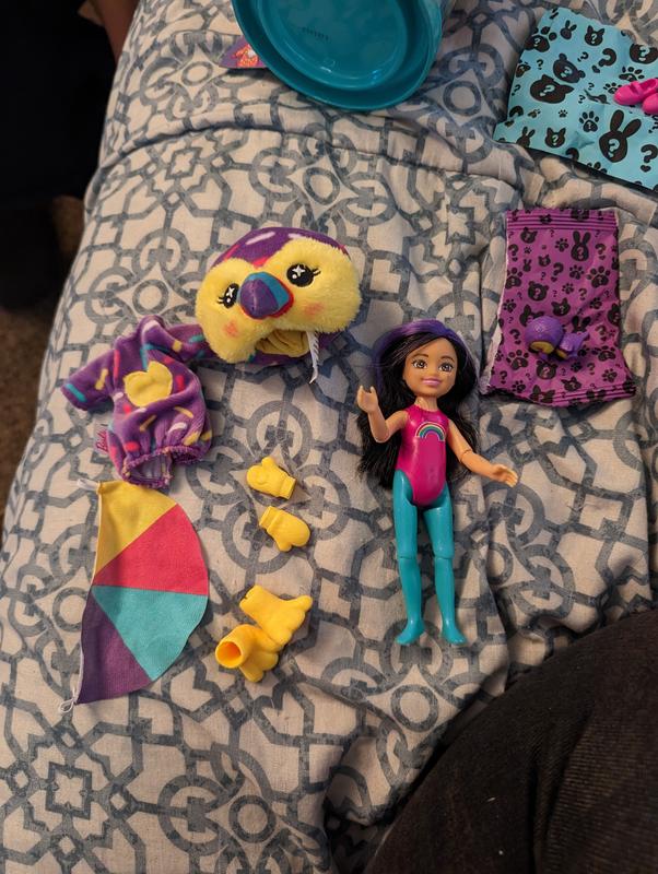 Barbie: Cutie Reveal Jungle Series Chelsea Elephant, Tiger, Toucan, and  Monkey Dolls Oh My! Reviews 