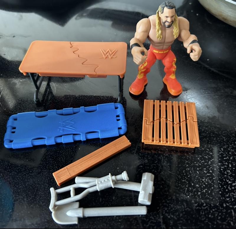 WWE Knuckle Crunchers Rebound Ring & Action Figure, Playset with Seth  Rollins Mini Figure | Toys R Us Canada