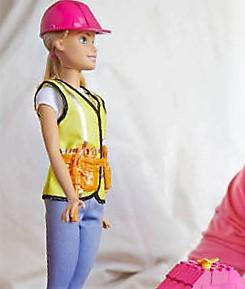 construction worker barbie