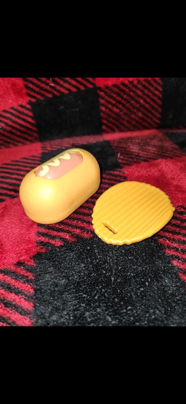 Teether chip and roller hotdog