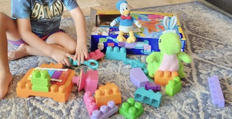 Mega Bloks Musical Farm Band Sensory Playset