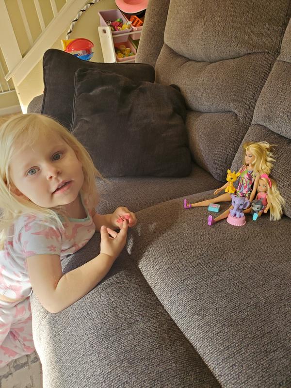 Playing birthday party