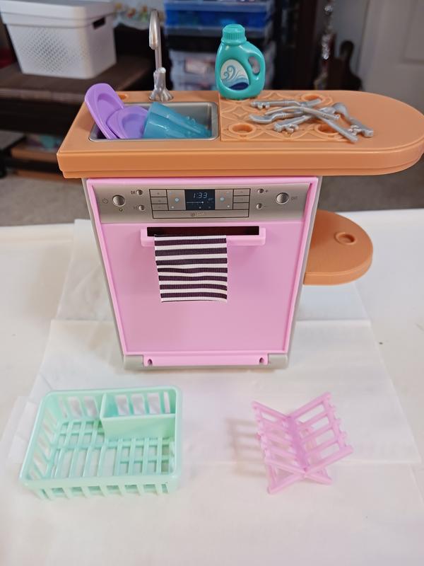 Barbie discount dishwasher playset