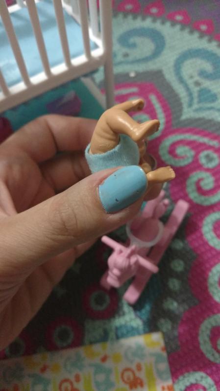 Cute pudgy baby legs!