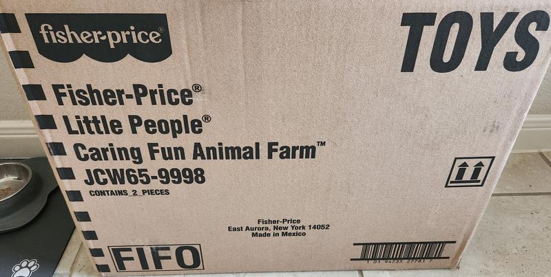 The box that it arrived in was fairly large