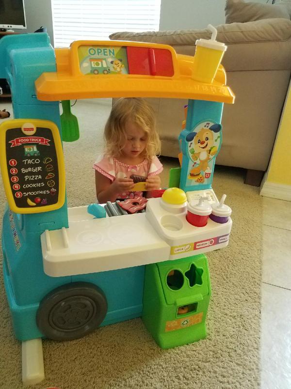 fisher price learn and play food truck