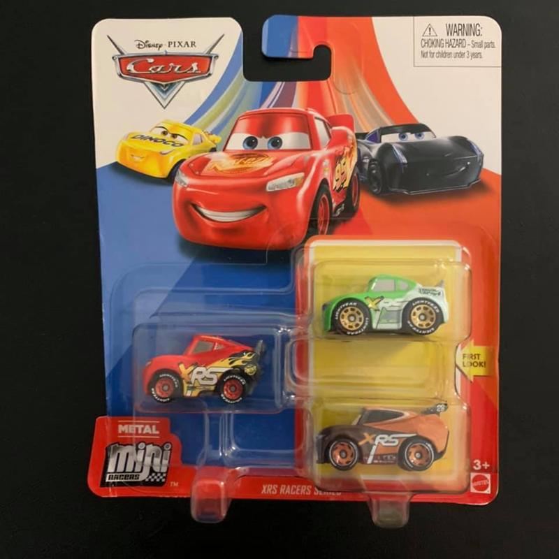 Disney Pixar Cars Mini Racers 3 Pack - Assorted*