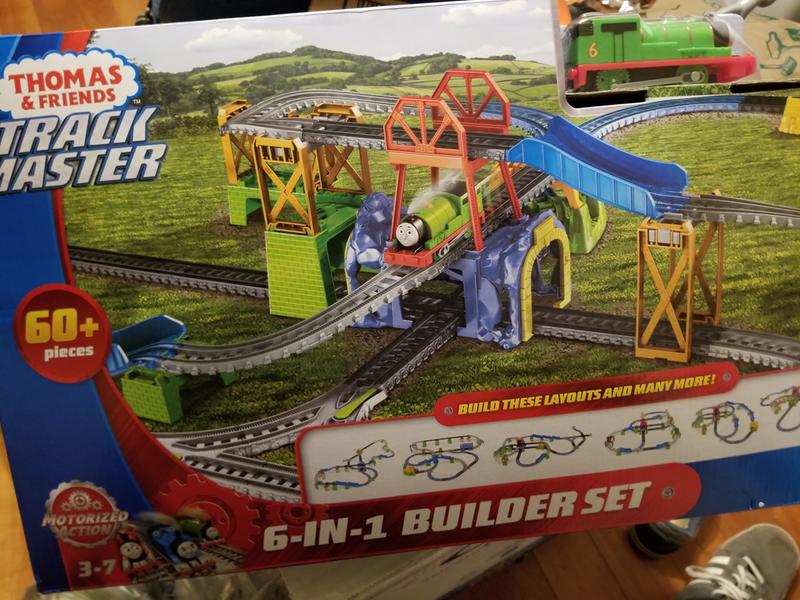 Thomas & Friends GBN45 TrackMaster Percy 6-in-1 Building Toy for sale online 