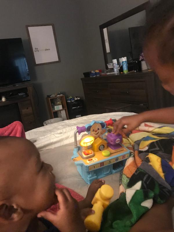 Fun time with big sissy!