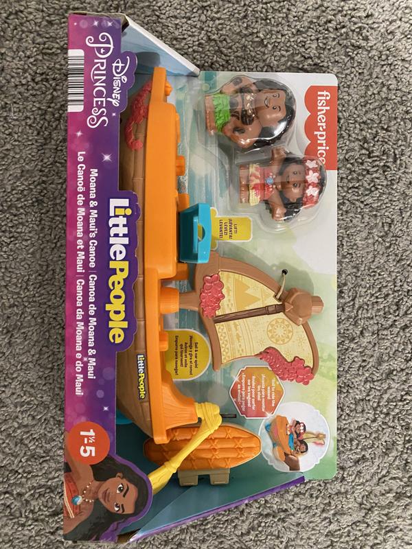 Little People Disney Princess Moana and Maui's Canoe