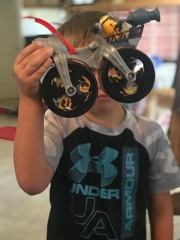 Pouting because he can’t find Gru!