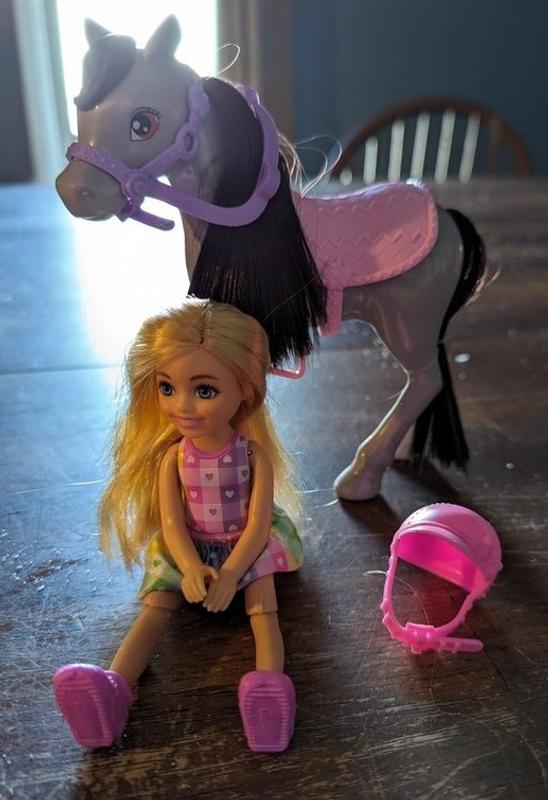 Barbie Chelsea Pony Doll Pony Mattel