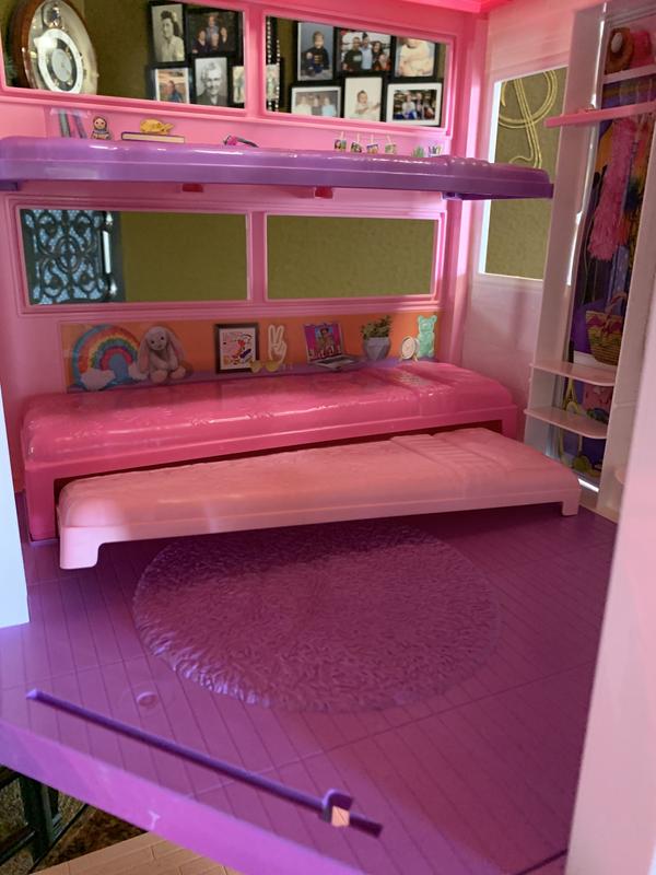 Barbie DreamHouse Playset with 10 Play Areas, 75+ Furniture & Accessories,  Lights & Sounds 