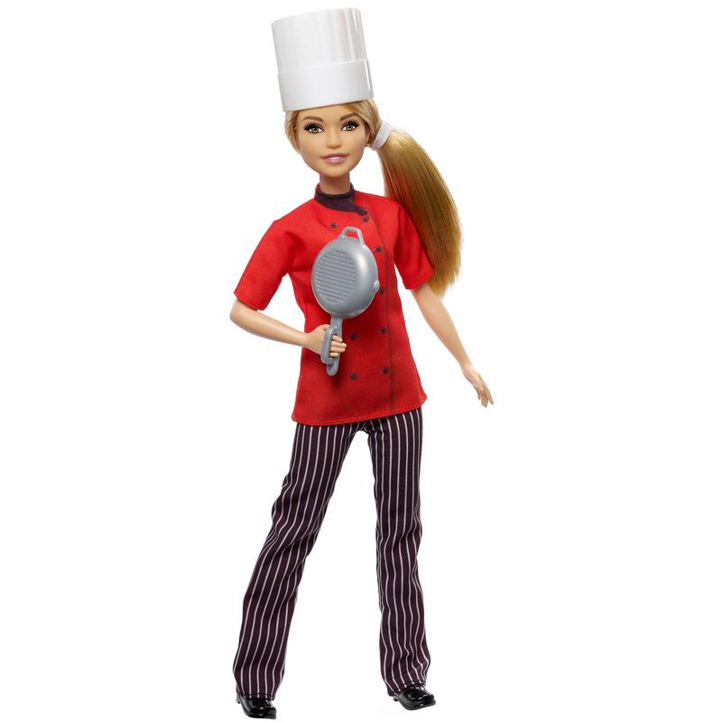 Barbie Pasta Chef Brunette Doll (12-in/30.40-cm) and Accessories