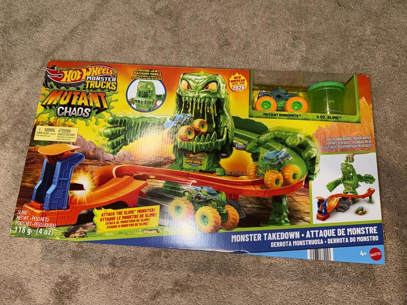 Customer photo for "Bright, monstrous, slimy adventure"