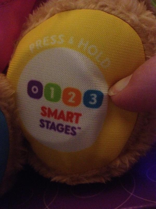 Press & Hold to change learning levels...or to put Sis in Standby Mode