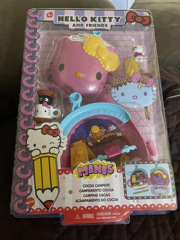 Hello kitty and friends minis cocoa campsite playset