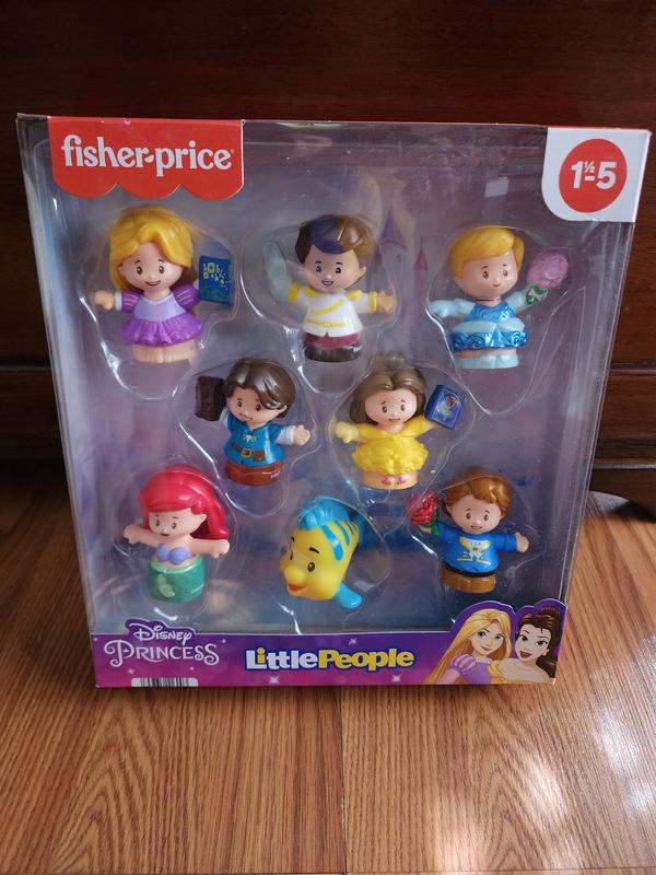 Little People Fisher Price Disney Princess and Horse Bundle- Belle and  Phillippe, Anna and Sven and Rapunzel and Maximus 